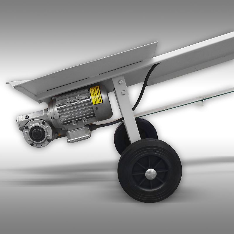 Jansen Förderband Jansen FB-500, Transportband für Brennholz 5m, Gurtförderer