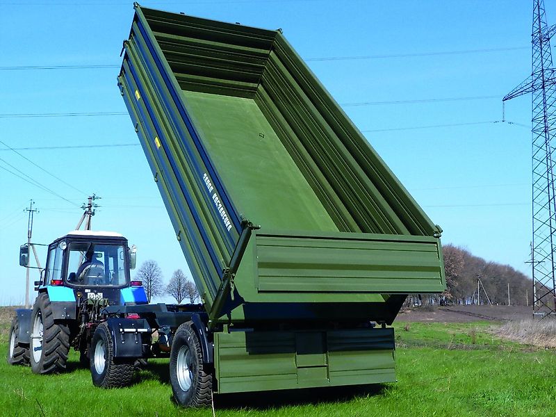 Kobzarenko SOMMERAKTION BIS 31.08.25 Zweiachs Dreiseitenkipper 2TSP-14 *NEU* 10.000 kg Nutzlast, 7m³/12m³/21m³