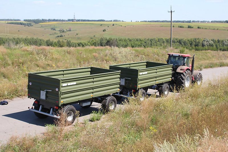 Kobzarenko SOMMERAKTION BIS 31.08.25 Zweiachs Dreiseitenkipper 2TSP-14 *NEU* 10.000 kg Nutzlast, 7m³/12m³/21m³