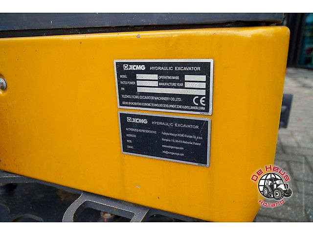 XCMG XE20E mini graafmachine