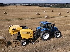 New Holland Rundballenpresse Roll Bar 125