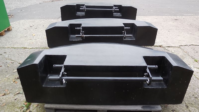 Heckgewicht zum mitführen eines Anhängers Unterflurgewicht Betongewicht ab 860 Euro