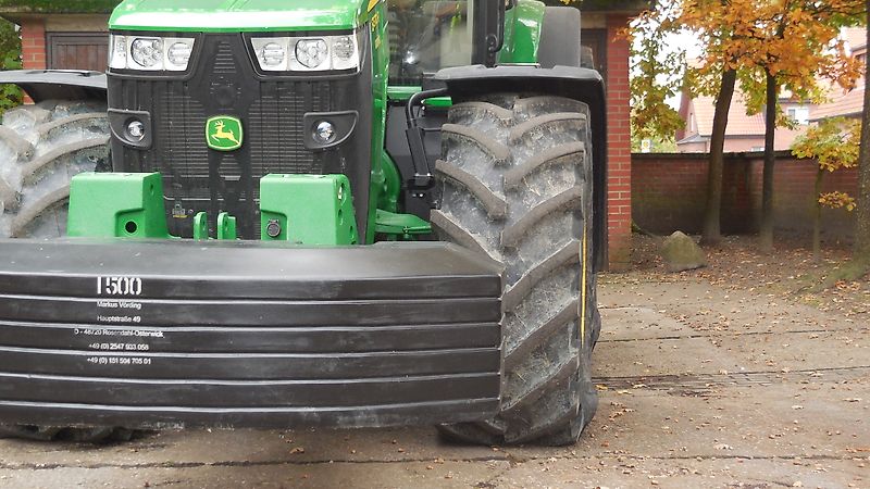 Heckgewicht zum mitführen eines Anhängers Unterflurgewicht Betongewicht ab 860 Euro