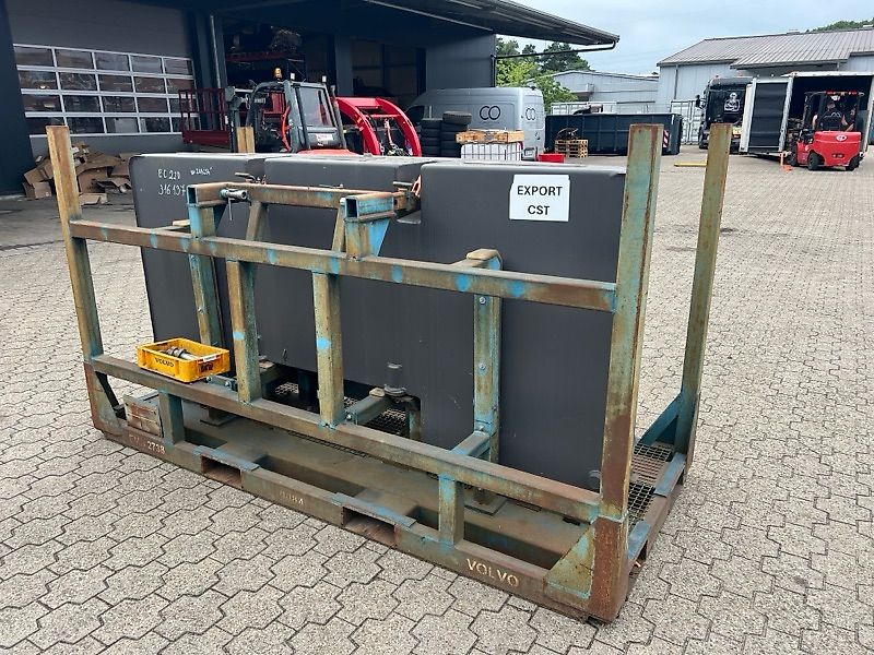 Volvo EC 220 Heckgewicht Frontgewicht Maisschild 4500 kg