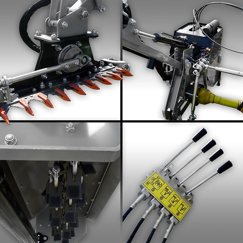 Jansen Hydraulischer Heckmulcher/Mähbalken Jansen HMS-80(180) Mähwerk-/Balken