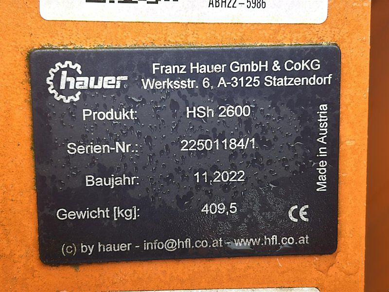 Hauer HSh 2600