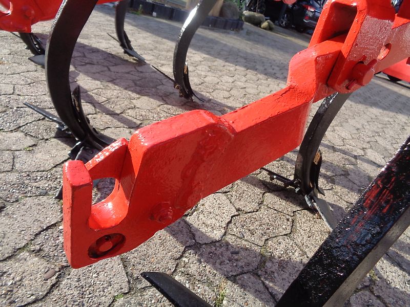 Rau Frontgrubber 3m Vorbaugrubber Anbaugrubber mit Zapfwellendurchtrieb&Hitch für Anbaugeräte 500mm Stützräder Klappbar zur Exakten Tiefenführung