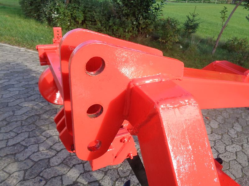 Rau Frontgrubber 3m Vorbaugrubber Anbaugrubber mit Zapfwellendurchtrieb&Hitch für Anbaugeräte 500mm Stützräder Klappbar zur Exakten Tiefenführung
