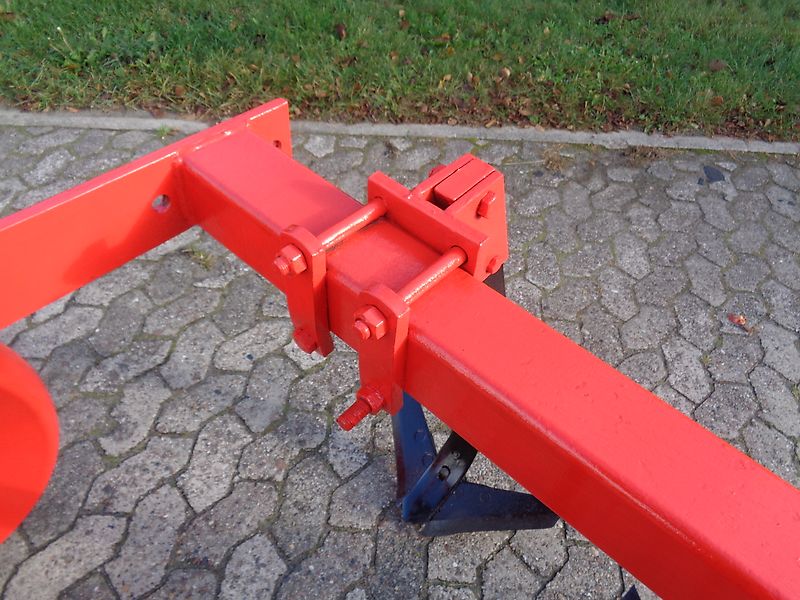 Rau Frontgrubber 3m Vorbaugrubber Anbaugrubber mit Zapfwellendurchtrieb&Hitch für Anbaugeräte 500mm Stützräder Klappbar zur Exakten Tiefenführung