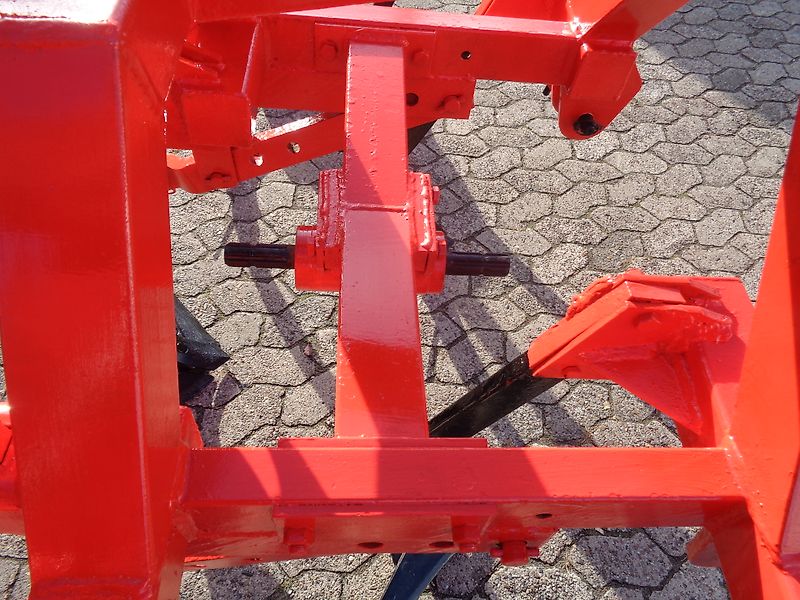 Rau Frontgrubber 3m Vorbaugrubber Anbaugrubber mit Zapfwellendurchtrieb&Hitch für Anbaugeräte 500mm Stützräder Klappbar zur Exakten Tiefenführung