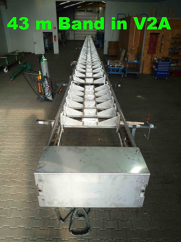 EURO-Jabelmann Förderband, EURO-Band V 8650, 8 m, NEU