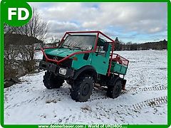 Mercedes-Benz Unimog U1000 mit Werner Forstausrüstung