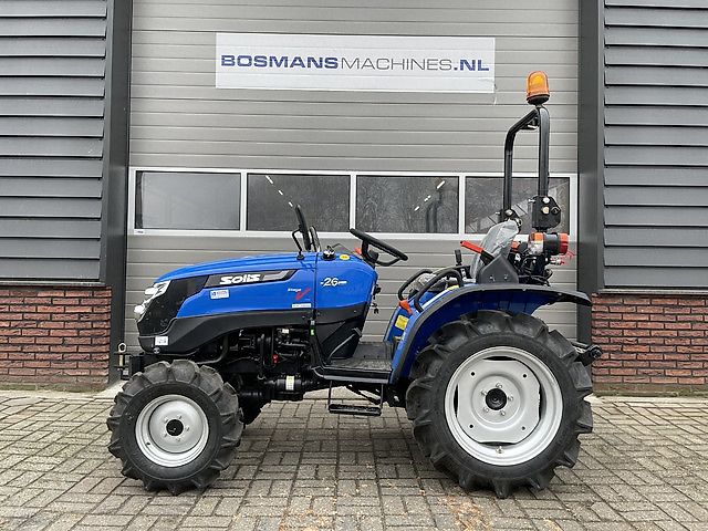 Solis 26 4WD 25 PK minitractor NIEUW €152 LEASE
