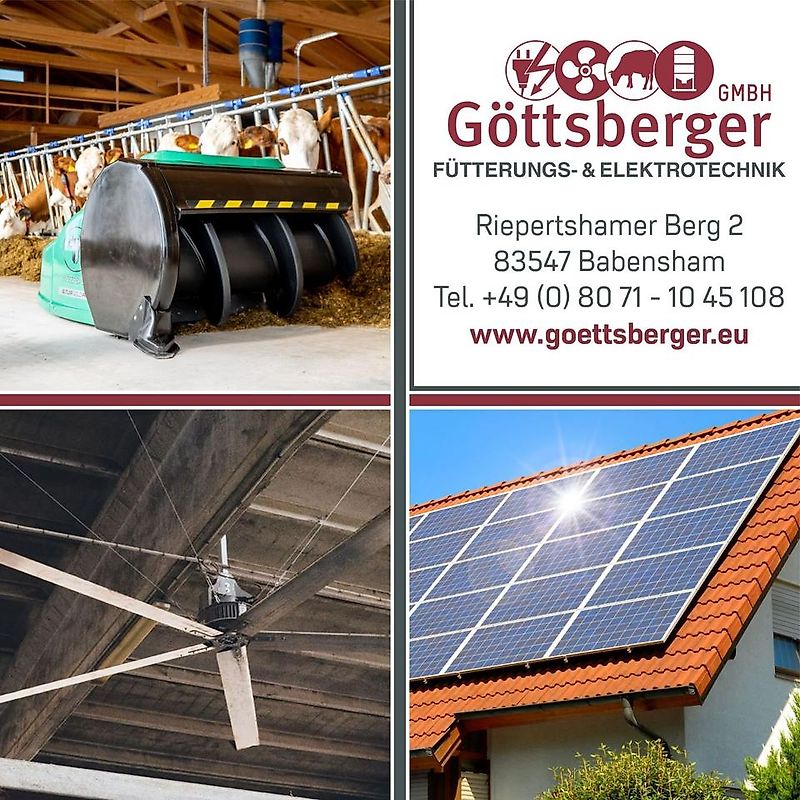 Futterschieber, Fütterungsroboter Butler GOLD Ausstellungsgerät