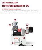 Zapfwellenaggregat, Notstrom Aggregat, Zapfwellengenerator SG 30