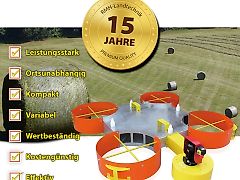 Rundballenbelüftung Heutrocknung