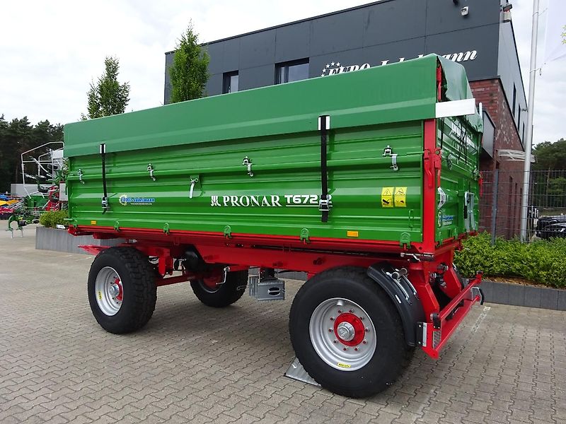 Pronar Zweiachsdreiseitenkipper, T 672/2, 14 to, NEU