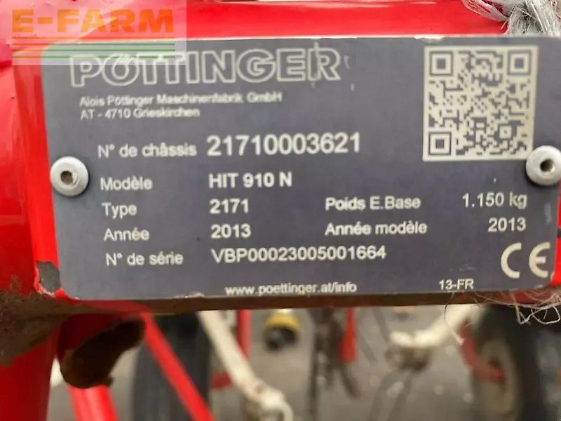 Pöttinger hit 910 n