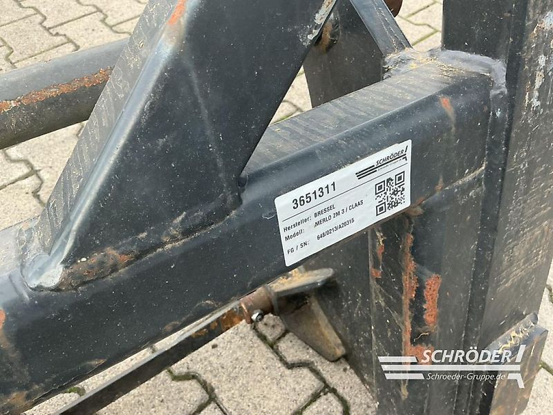 Bressel und Lade MERLO ZM 3 / CLAAS ADAPTERRAHMEN
