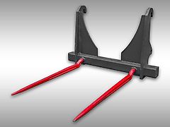 Jansen Ballenspieß für Hoflader Jansen HL-500E, Radlader, Kompaktlader, Hoftrac