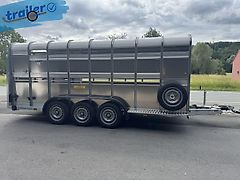 Ifor Williams Viehanhänger - 496x178x182 mit Rampe-Türen Kombi