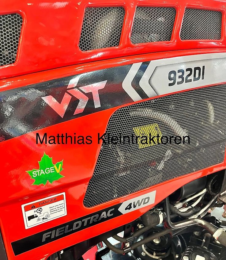 Yanmar Kleintraktor Fieldtrac VST932