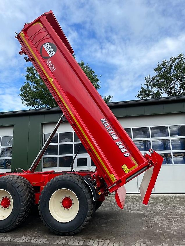 Beco Maxxim 240D Drei-Seiten Kipper Muldenkipper, Erdmulde