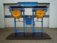 EURO-Jabelmann Doppel Big Bag Füller DBBF, Optional mit Mit Wiegeeinrichtung, NEU