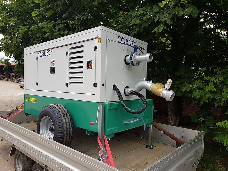 Euromacchine Dieselaggregat - Motor (z.B. 82 PS)/ Stromgenerator + Rovatti Pumpe