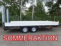 Möslein TTT 11-6,2 BR Weiß Tandemtieflader mit breiten Ra