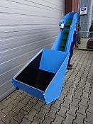 EURO-Jabelmann Förderband, Stollenband mit Trichter, Vorführ