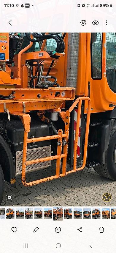 mulag Seitenanfahrschutz Lampenbügel für Unimog U 300 400 500 UGE UGN 405/12 405/10 Böschungsmäher Böschungsmulcher MHU 800 ME 700 Stoßstange Lampenschutzbügel