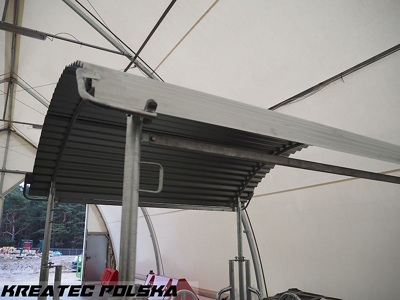 KMZ Heuraufe M4/12, Raufe für Vieh und Pferde 12 -Stellen, verzinkt