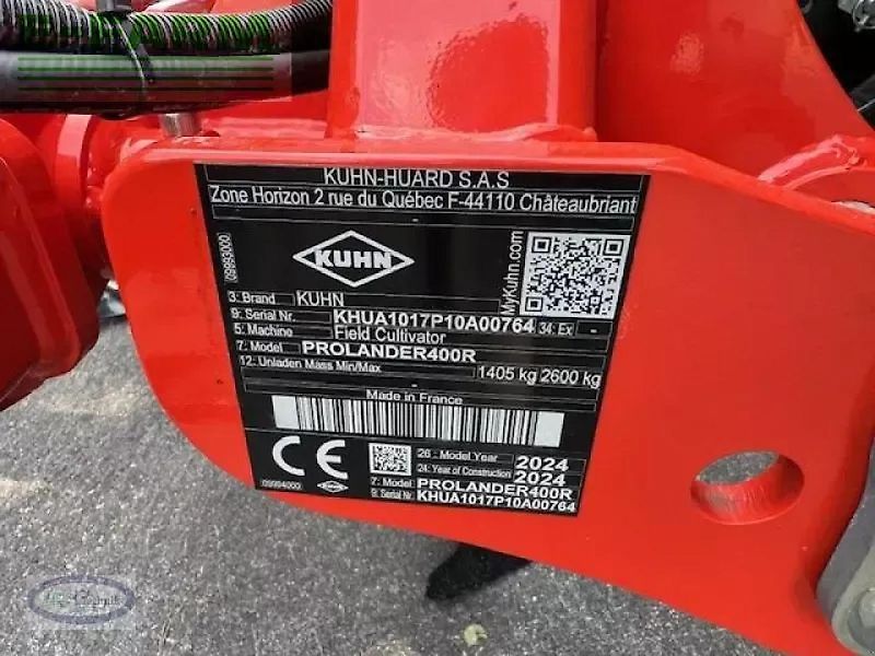Kuhn prolander 400 r
