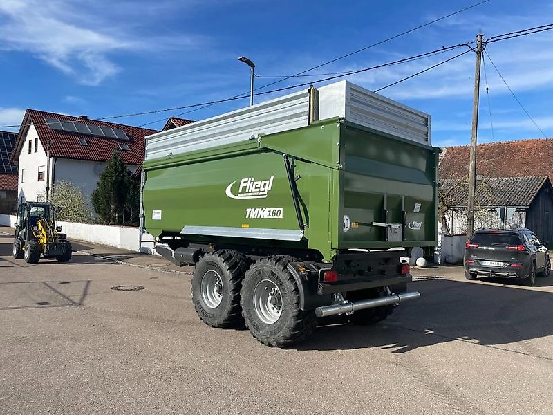 Fliegl TMK 160 FOX Muldenkipper, Kipper Anhänger Traktor