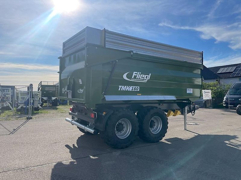 Fliegl TMK 160 FOX Muldenkipper, Kipper Anhänger Traktor