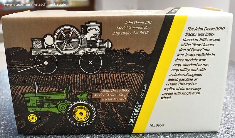 John Deere Ertl Modell John Deere Tractor 3010