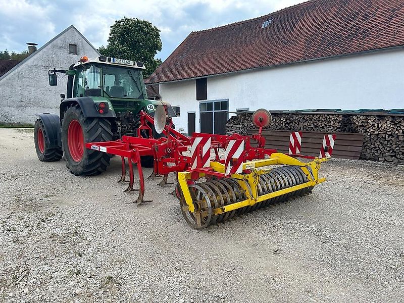 Pöttinger Synkro 3003 Grubber 3m Schneidringwalze Flügelschar