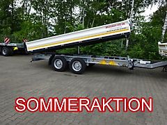 Möslein 13 t Tandem 3- Seitenkipper Tieflader-- Neufahr