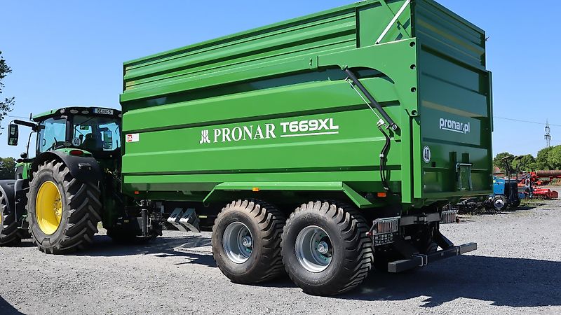 Pronar T669XL Wannen - Muldenkipper mit Aufsätze und Bereifung 600/55-22.5--