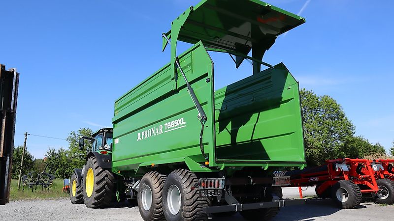 Pronar T669XL Wannen - Muldenkipper mit Aufsätze und Bereifung 600/55-22.5--