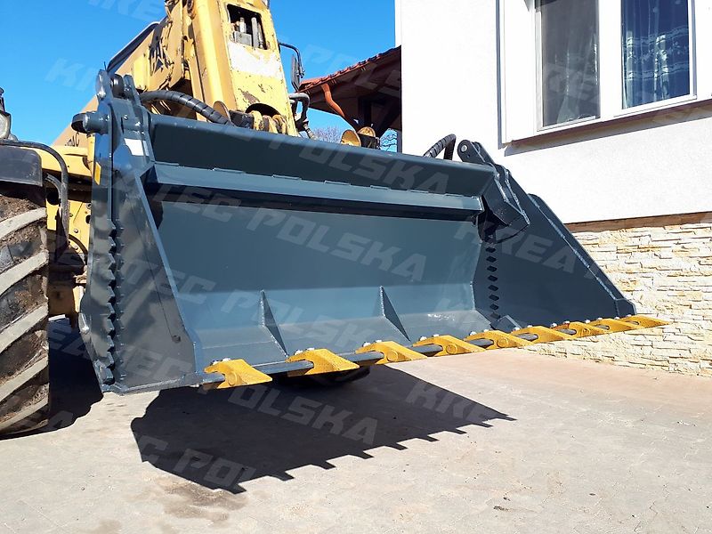 KREATEC Schaufel 4in1/Klappschaufel 1,2 bis 2,4m mit Hardox 500