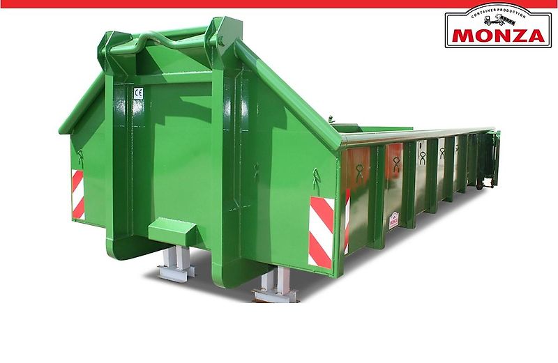 Monza Abrollcontainer - 9,5m³ - Kombiklappe