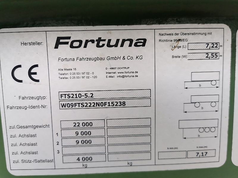 Fortuna FTS 210/ 5.2/ 40 km/h