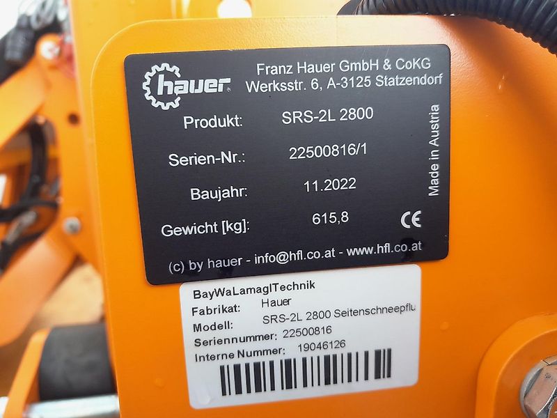 Hauer SRS-2L 2800