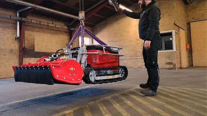 Timan Mähraupe Mulchraupe Böschungsmäher Mieten Vermietung