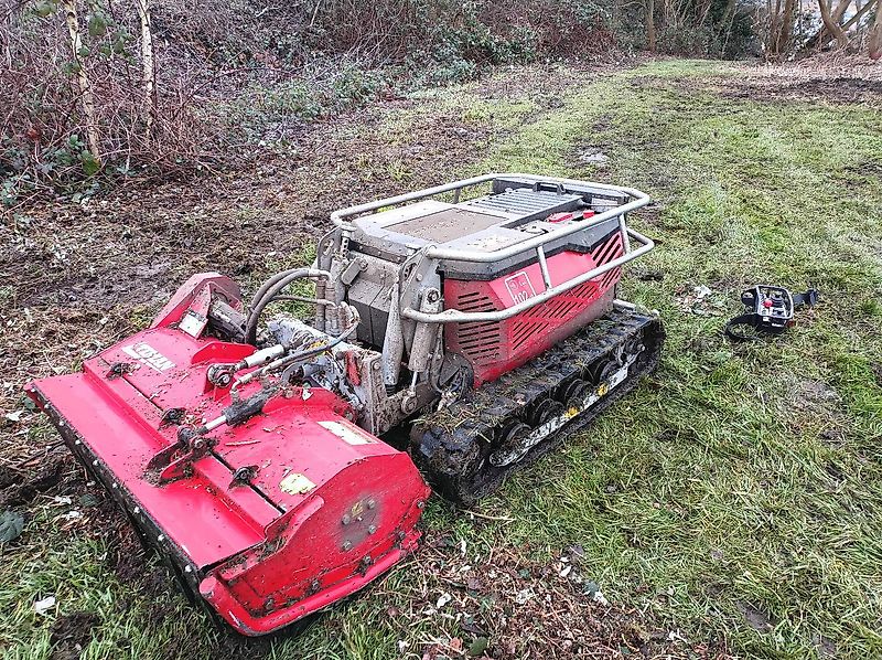 Timan Mähraupe Mulchraupe Böschungsmäher Mieten Vermietung