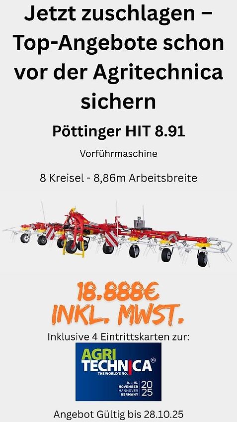 Pöttinger Hit 8.91
