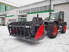 KREATEC Silagebeißschaufel HEAVY für Teleskoplader, mit Hardox Schurfleiste