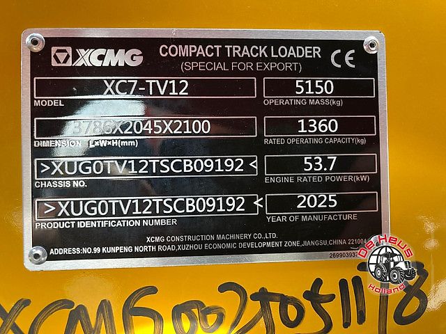XCMG XC7-TV12